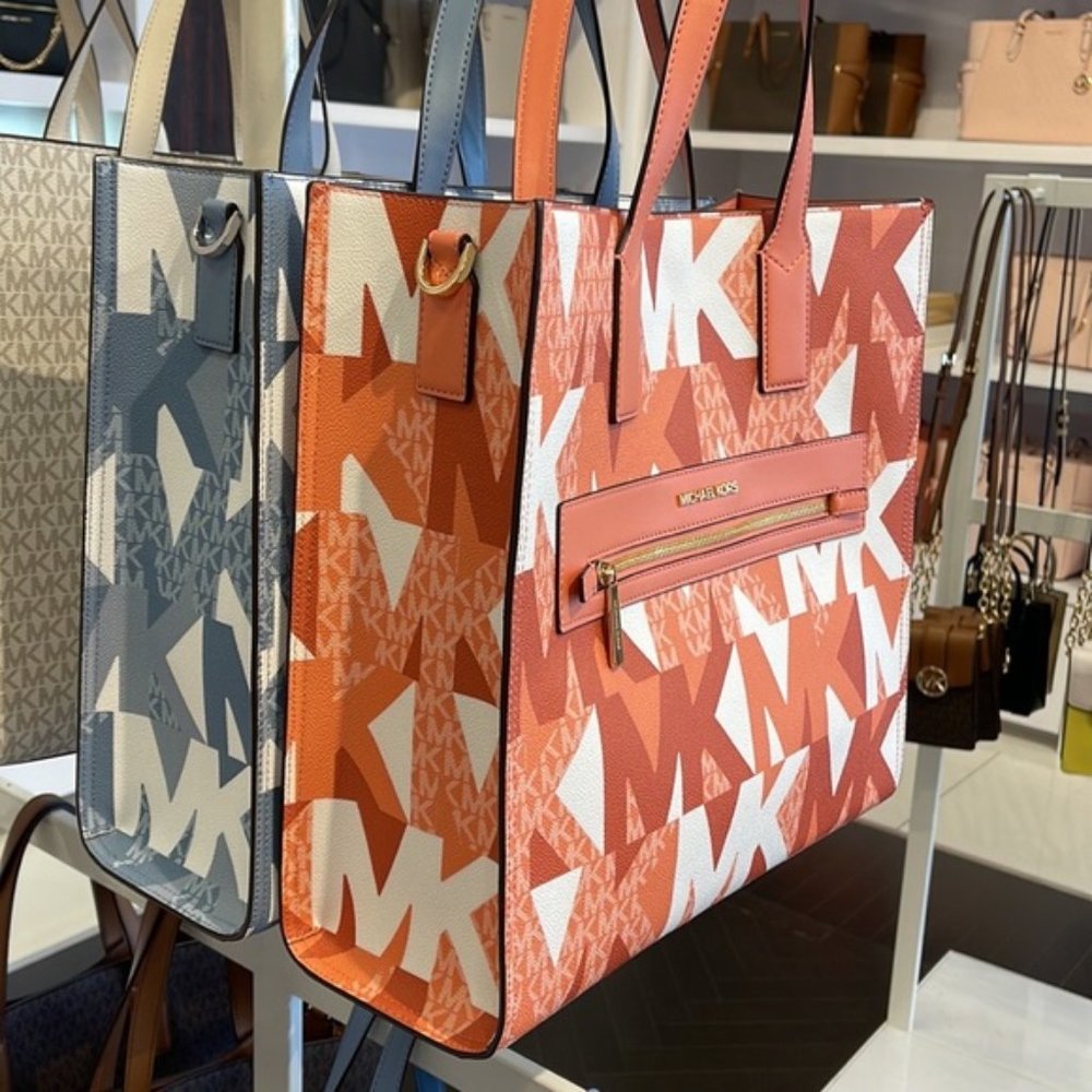 Michael Kors Kenly Large NS Tote Sherbert Multi - Picture 16 of 16